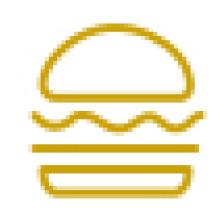 Burgers served<br>annually